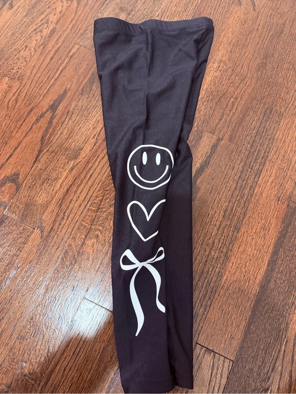 Pixie Lane Black Leggings with Side Print